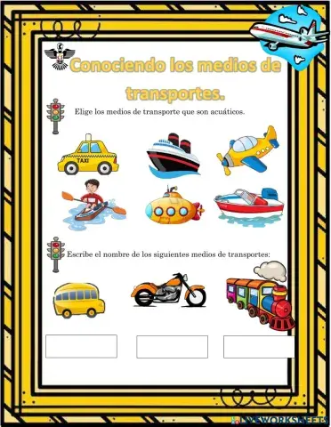 Medios de transporte