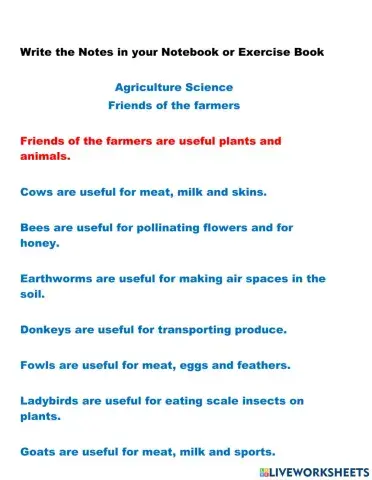 Friends of the Farmers