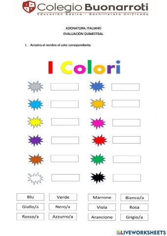 Evalaución 1 QUIMESTRE