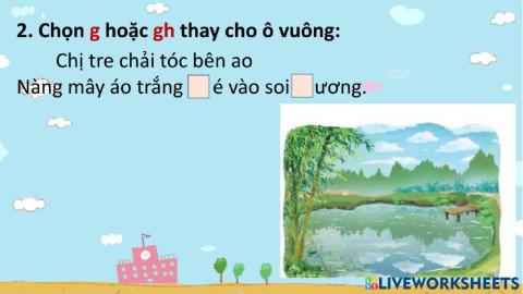 Chính tả Tuần 20