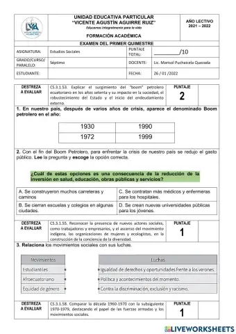 Ecuador, de retorno a la democracia