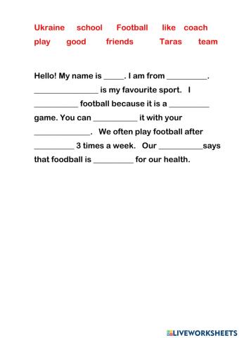 Sport use of English