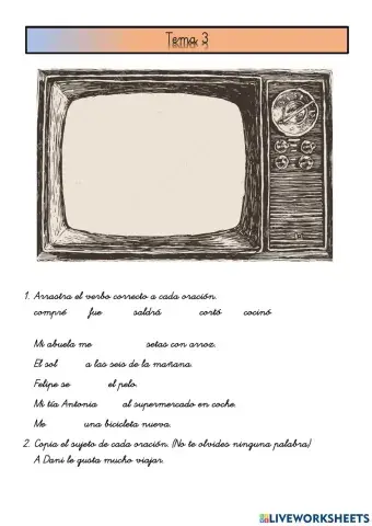 Repaso temas 5 y 6  lengua 2 ep