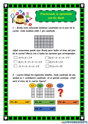 Practicando lo aprendido con Go Math - 22