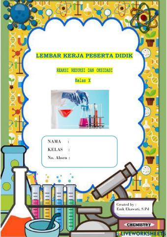 Lkpd Reduksi oksidasi (redoks)