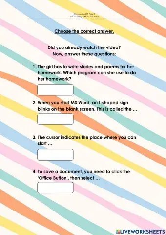 An Introduction to Microsoft Word