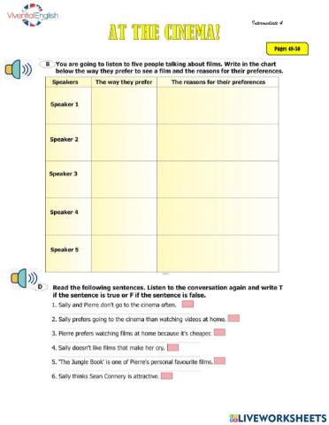 Int4 - at the cinema