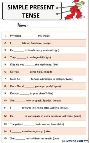 Present Simple Tense