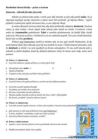 Neohebné slovní druhy