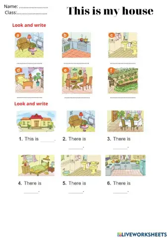 Unit 12 This is my house Lesson 1