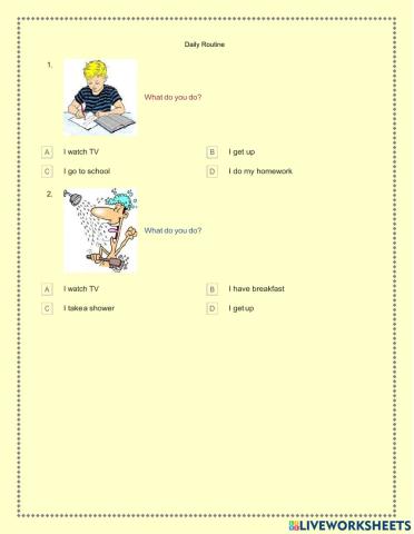 Daily Routine1