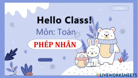 Tuần 19 - Phép nhân