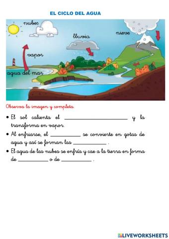 El ciclo del agua