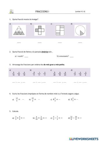 Fraccions I