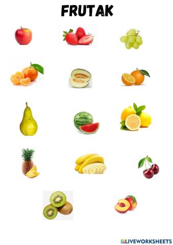 Fruta egokiena aukeratu