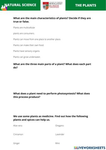 Plants - Natural Science