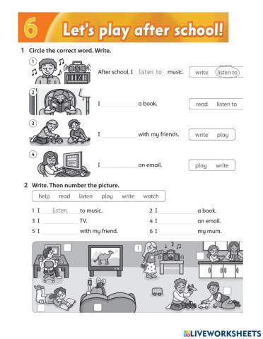 Let's play after school