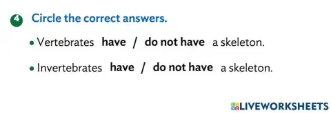 Have and do not have