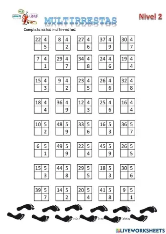 Multirrestas nivel 2