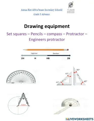 Drawing tools