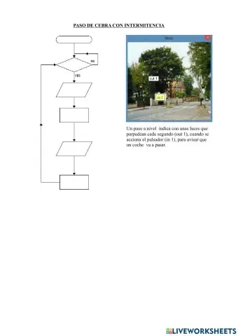 Intermitencia con pulsador