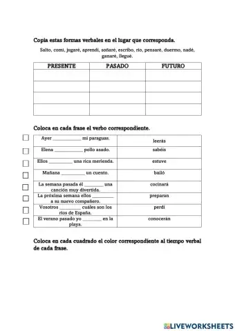 Pasado, presente y futuro