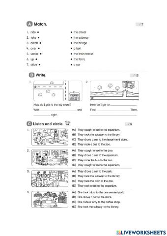 KIDS 6 Units 1 and 2