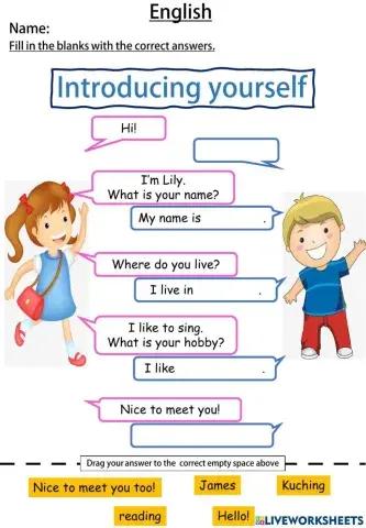 Introduce yourself