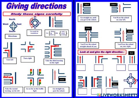Giving directions