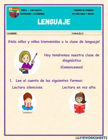 Diagnóstico 1 - Lenguaje