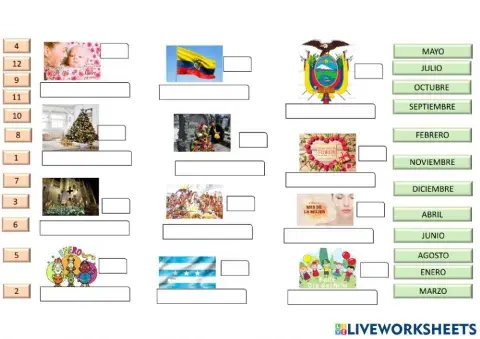 Meses del año (ecuador)