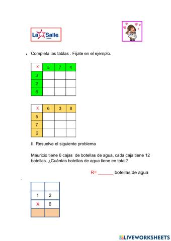 Multiplicaciones