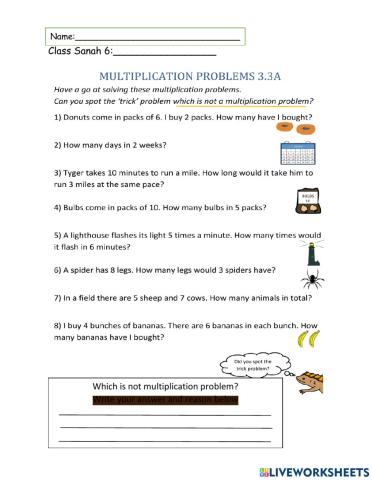 Chapter2: Multiplication & Division