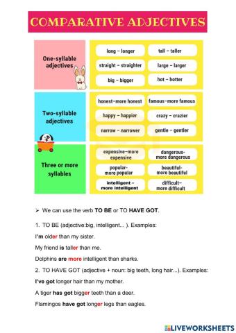 Comparative Adjectives
