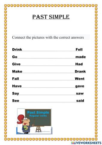 Past simple ( irregular verbs)