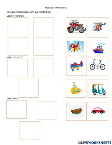 Medios de transporte
