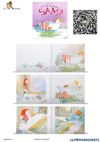 Book What are you doing Sam?