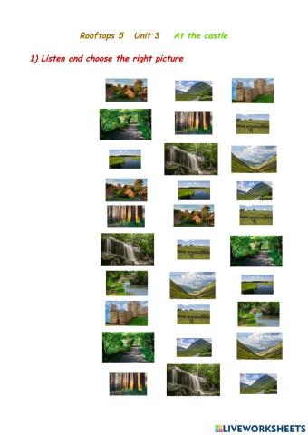 Rooftops 5  Unit 3 at the castle (countryside)