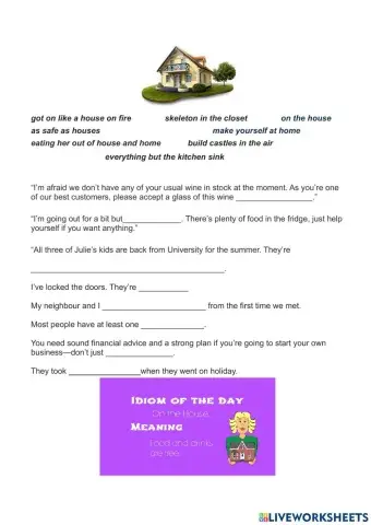 House idioms