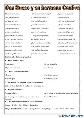 Romance de Don Bueso