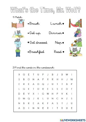 What's the Time, Mr. Wolf?