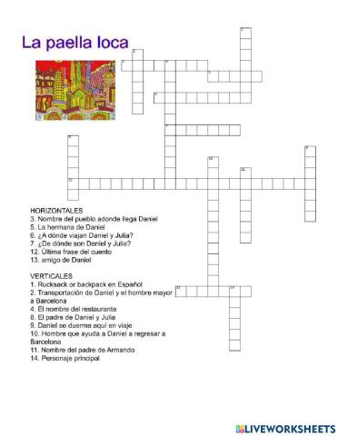 La paella loca - puzzle
