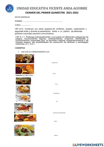 Educacion fisica primero