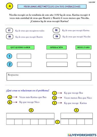 Problemas con dos operaciones (4)