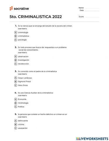 Criminalistica 5