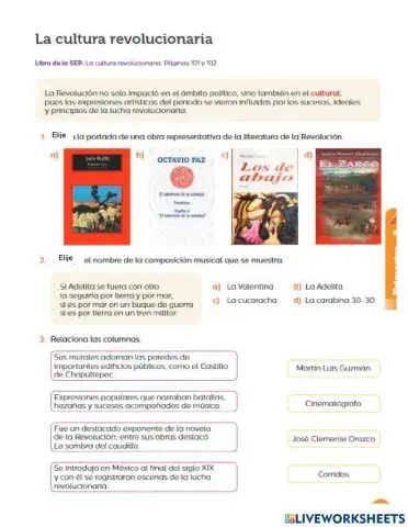 La cultura revolucionaria