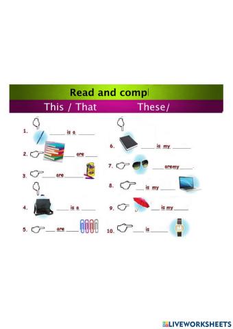 This that these these