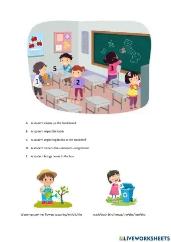 Thing to keep the school clean