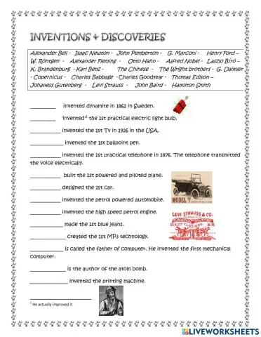 Inventions and Inventors