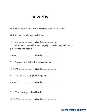 Adverbs